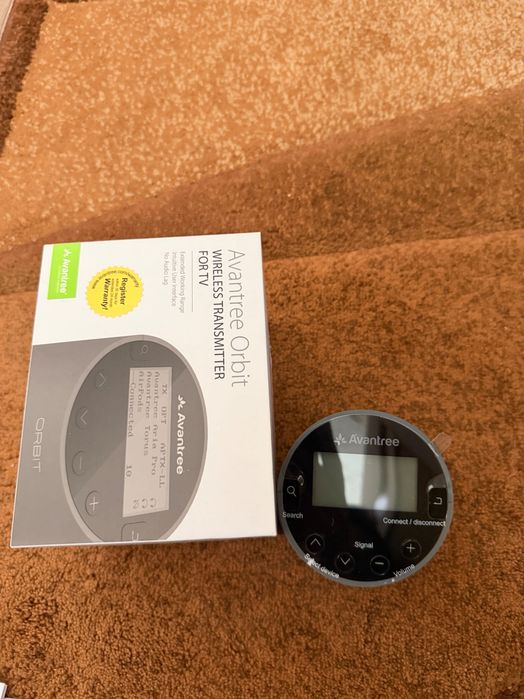 Nadajnik Bluetooth do Telewizora Avantree Orbit Ekran LCD NOWY