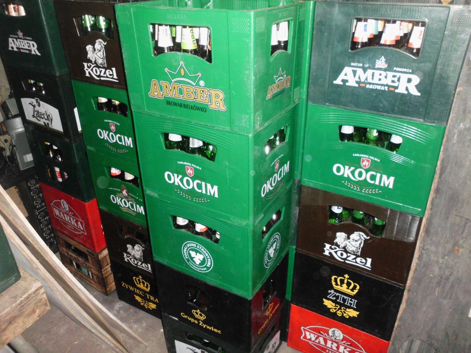 Skrzynki transportery 50 szt butelki