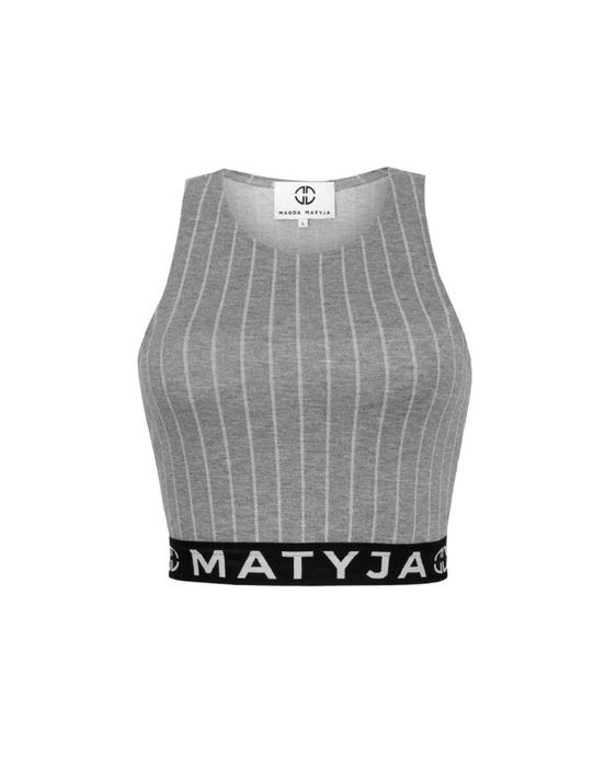 Magda Matyja top szary r. S