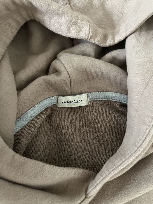 Bluza z kapturem Wasalaa roz.S oversize taupe