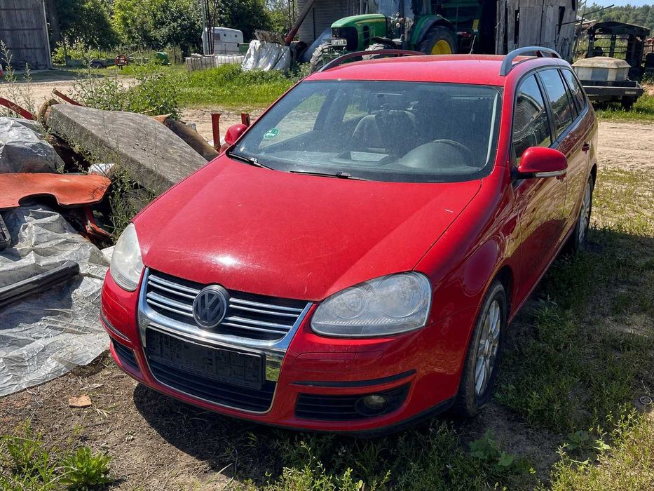 VW Golf V Variant 1.9 TDI – uszkodzona głowica, kompletny