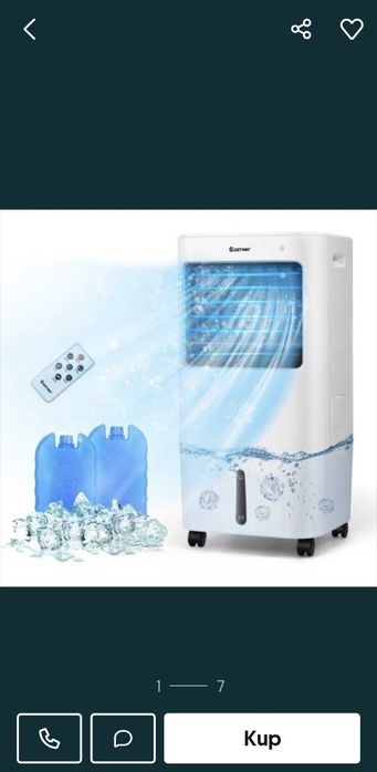 KLIMATYZATOR , Wentylator, Nawilżacz Powietrza .