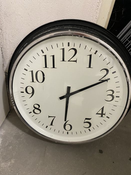Zegar ikea duzy