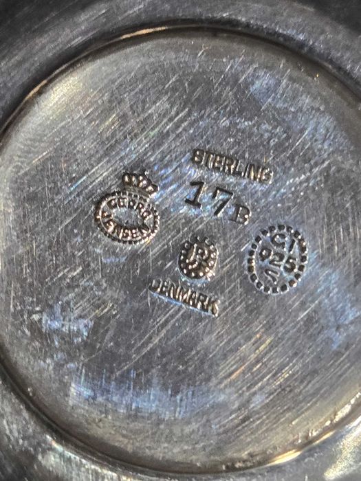 Patera Srebro Pr 925 Sterling Georg Jensen 17B Dania 1923 r