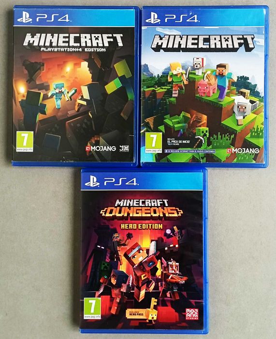 Jogos Minecraft Playstation 4 e 5 (PS4) (PS5)