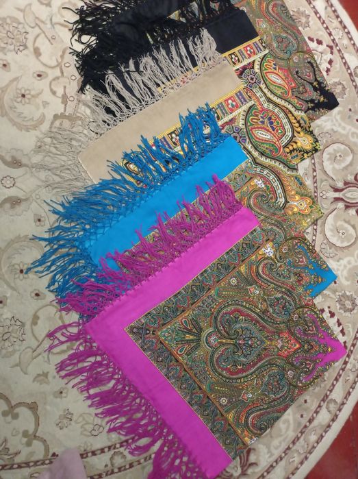 Продаю хустки з китицями платки з тороками