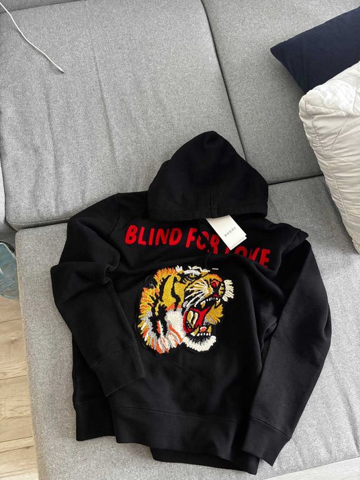 Bluza Gucci "Blind For Love" z kapturem