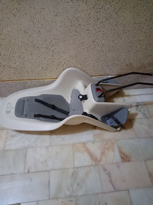 Cadeira bicicleta porta criança