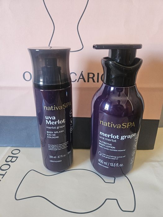 Conjunto Uva merlot × 5 produtos