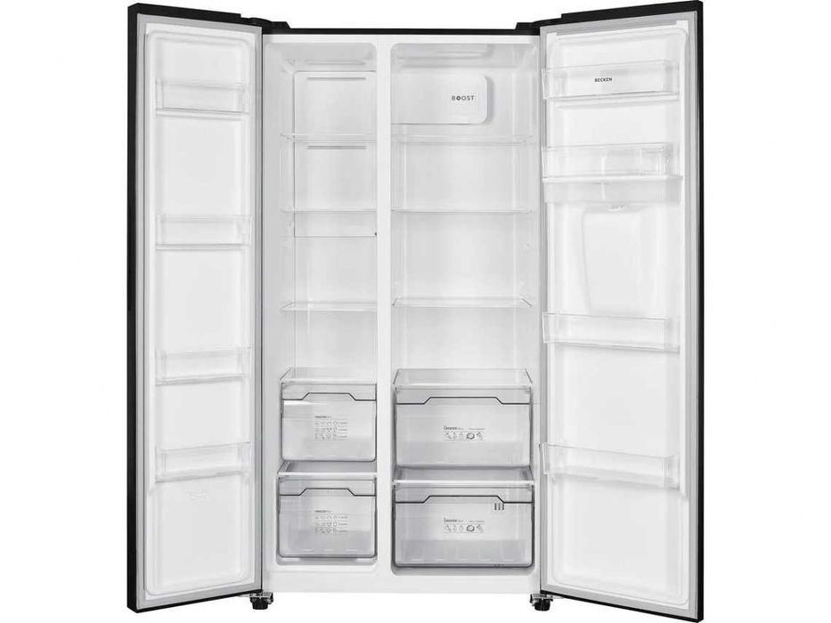 Frigorífico Americano Becken - No Frost - 177 cm - 529L - Inox - Novo c/garantia