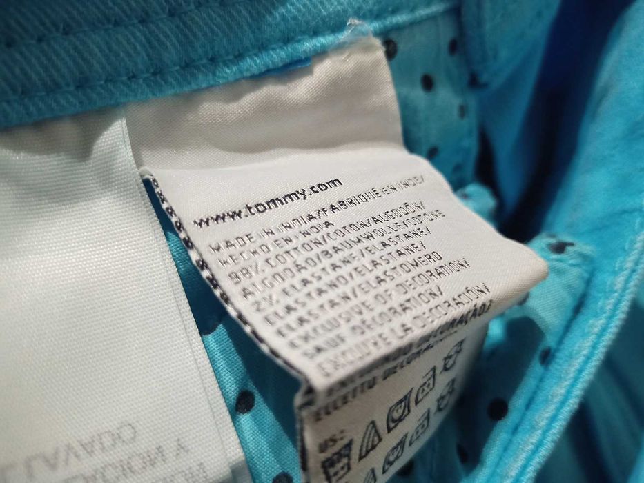 Spodnie rybaczki Tommy Hilfiger River Blue W28