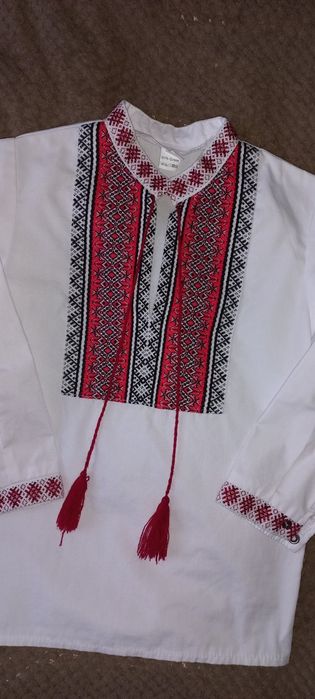 Вишиванка дитяча на хлопчика 110-116р