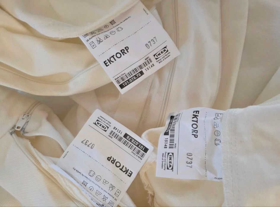 Pokrowiec na szezlong Ektorp lewy Ikea