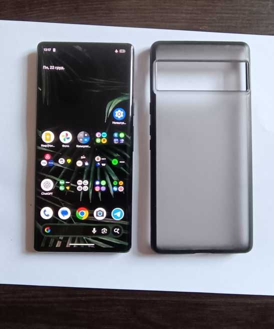 Google pixel 6 pro 128 чудовий стан, не лочений, топовий чохол, захист