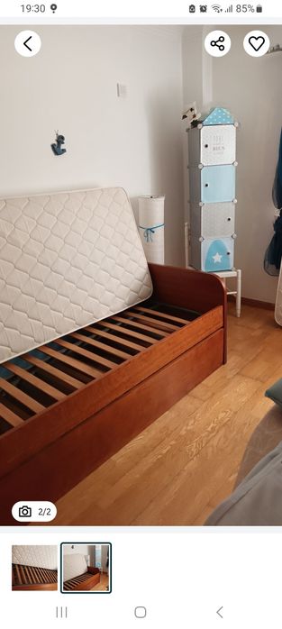 Colchão super ortopédico para cama de solteiro