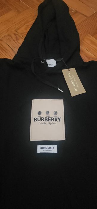 Camisola de Capuz Burberry  Nova tamanho S