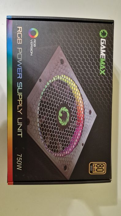 Блок живлення GAMEMAX RGB 750W 80plus gold