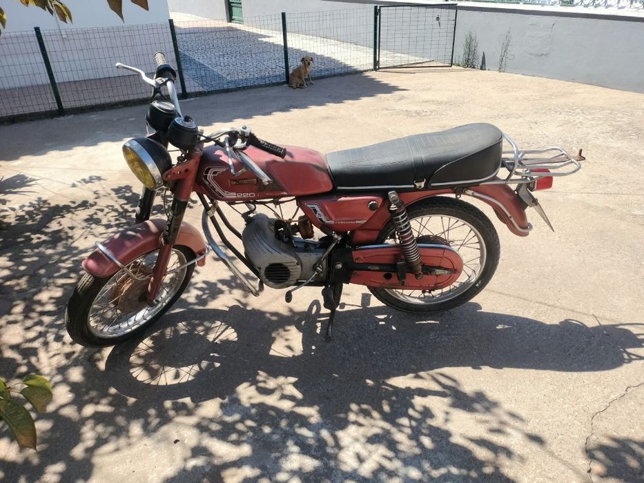 Moto clássica 50cc