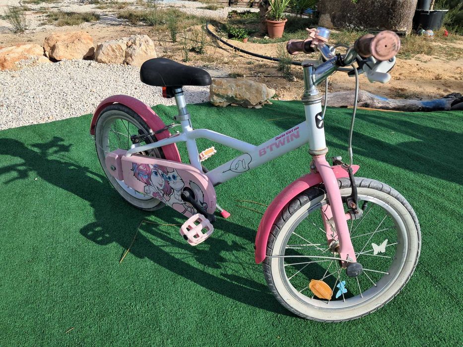 Bicicleta 4,5-6 Anos 500 DOCTO GIRL B'TWIN