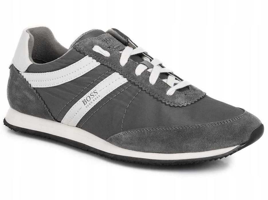Hugo Boss buty męskie sportowe Hugo Boss Medium Grey rozmiar 45