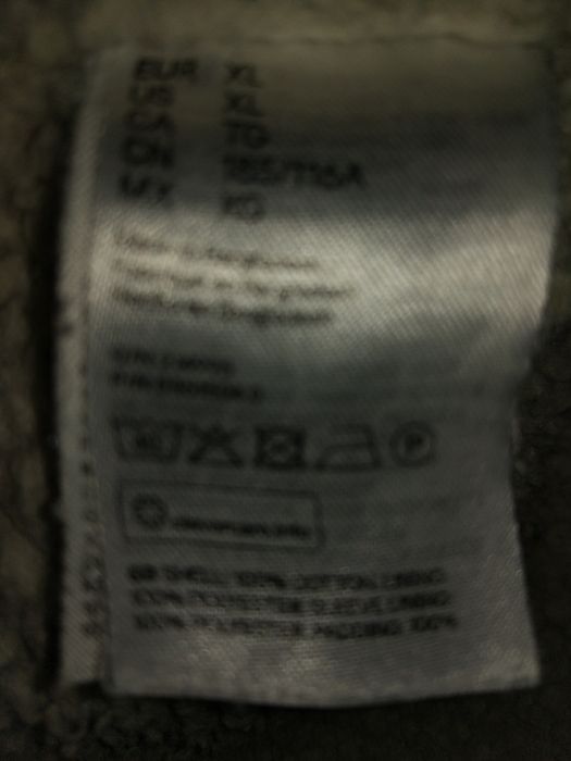 Kurtka jeansowa niebieska z kożuszkiem XL