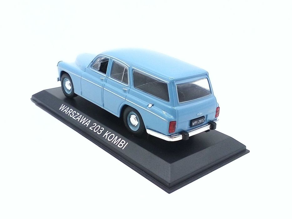 Warszawa 203 Kombi - skala 1:43 - DeAgostini Kultowe Auta PRL Złota
