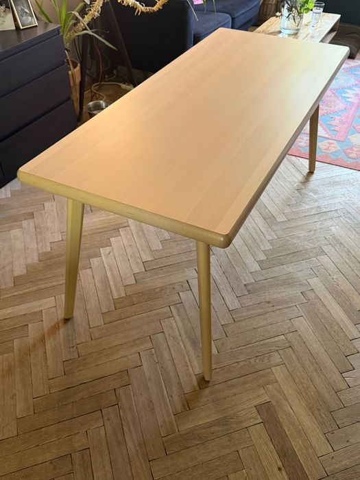 stół drewniany IKEA MARKERAD by Virgil Abloh