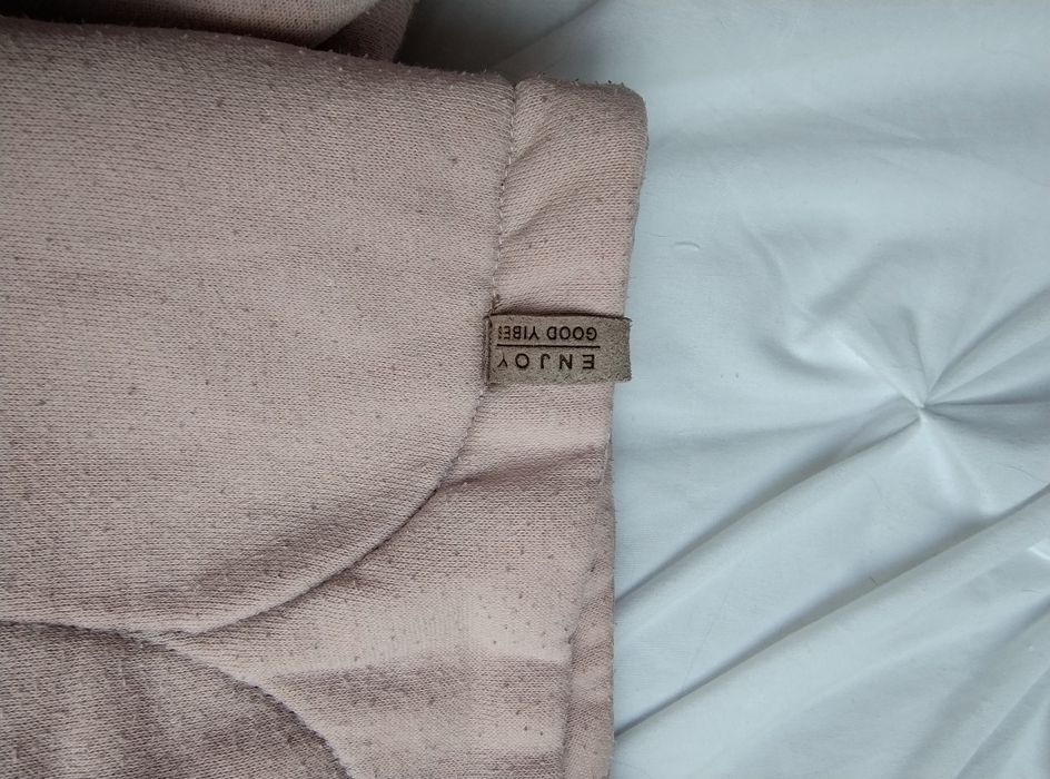 Bluza pudrowy róż M