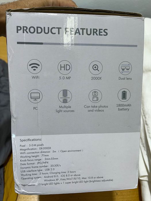 Vendo microscópio como novo