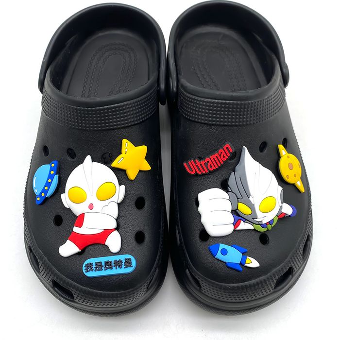 Duży Zestaw XL Przypinki Ultraman do Crocs butów klapków telefonu