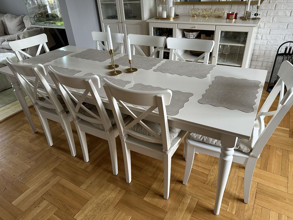 Stół + krzesła IKEA