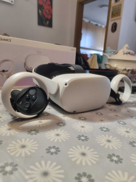 Meta Quest 2 [128GB] Conjunto - Elite Strap + Mala + Extras