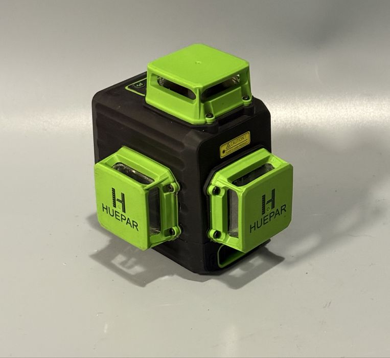 Laser liniowy 3D Huepar B03CG Zielony komplet Polecam