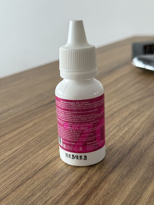 ZOLA Utleniacz oxidant 3% 30ml
