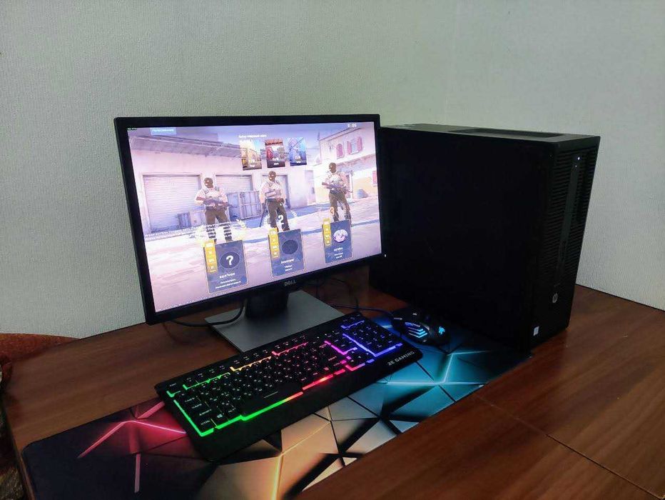 Игровой компьютер - танки / CS2 / Core i5 - 7400 / 16 gb DDR4