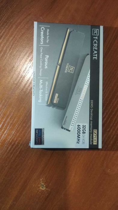 Team Group T-Create Expert DDR5 32GB (2 x 16GB), в ігровий ПК до intel/ryzen з RTX/RX, чіпи Hynix М-die