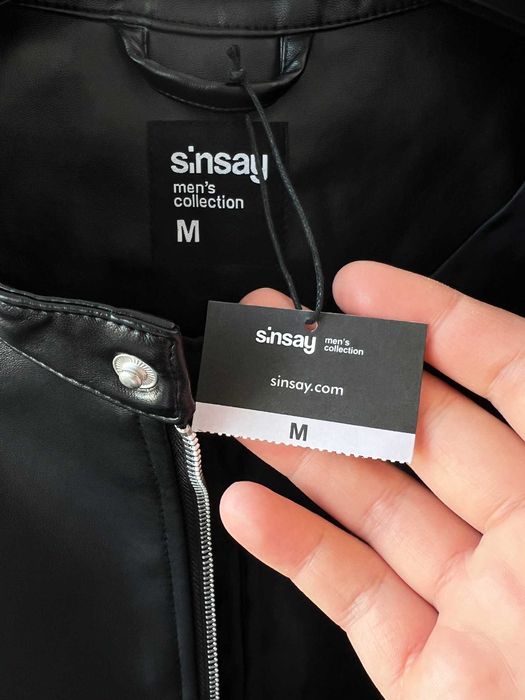 Куртка байкерська Sinsay чоловіча нова, розмір M (Також XS, S)