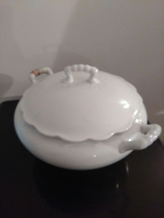 Terrina Vista Alegre louça vintage antiguidade