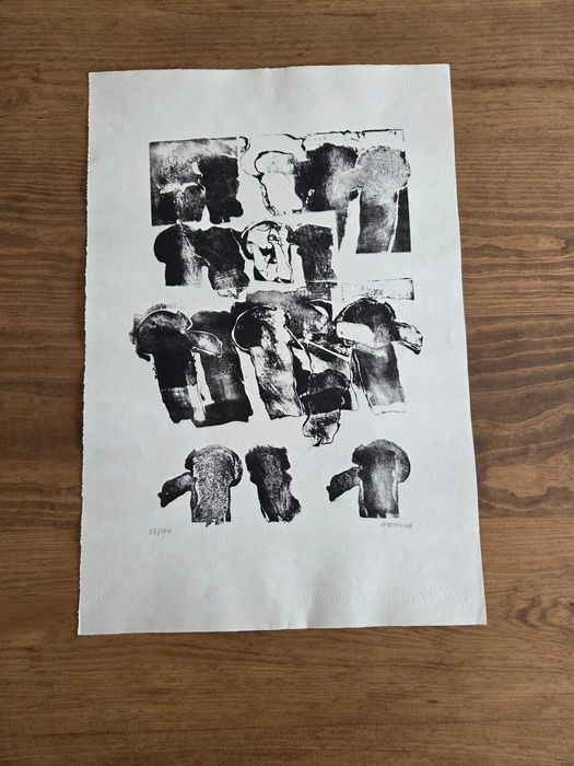 Vitor Fortes Serigrafia Assinada e Numerada