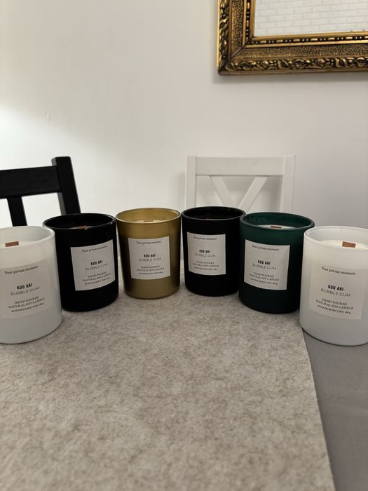 Świeczki sojowe 200g i 120g