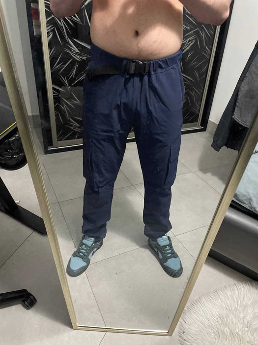 Lacoste René Did It First cargo / tech pants