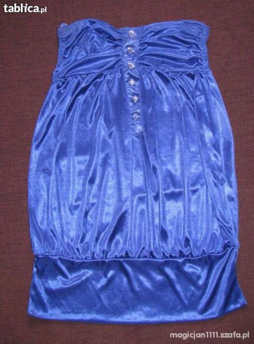 Satynowa tuba- top firmy TALLY WEIJL - rozmiar S/36