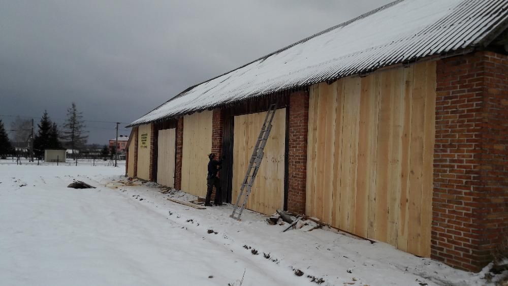 Stodola stare deski, rozbiórka ,desek skup, wymiana desek za darmo