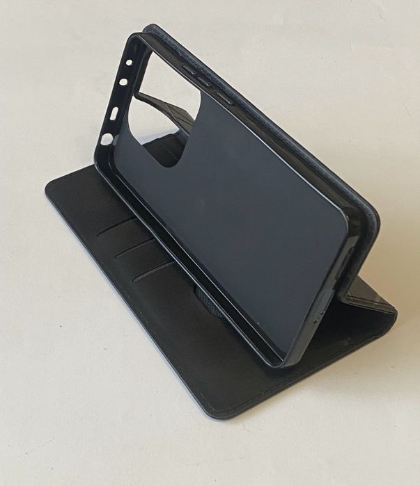 Чехол Xiaomi Redmi Note 14 4G Шкіра прошита Книжка з магнітом