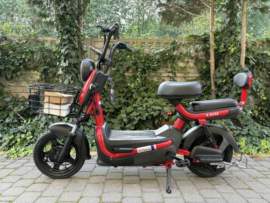 SKUTER ELEKTRYCZNY 500W | E-KUGE | Homologacja drogowa | Raty Dostawa