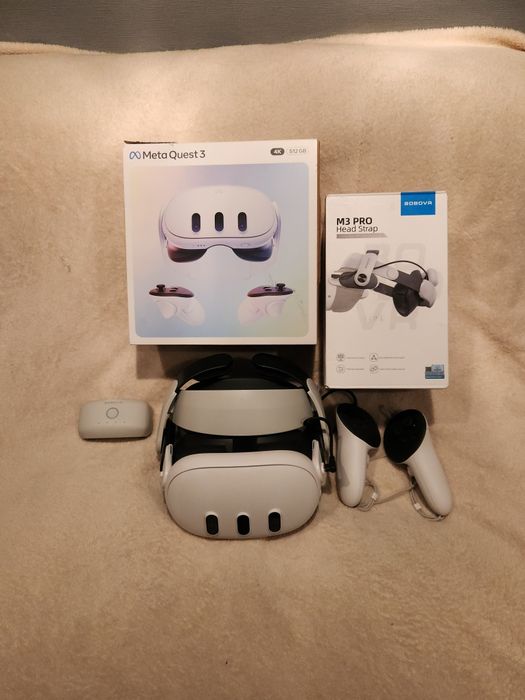 Meta quest 3 512gb + bobovr m3pro