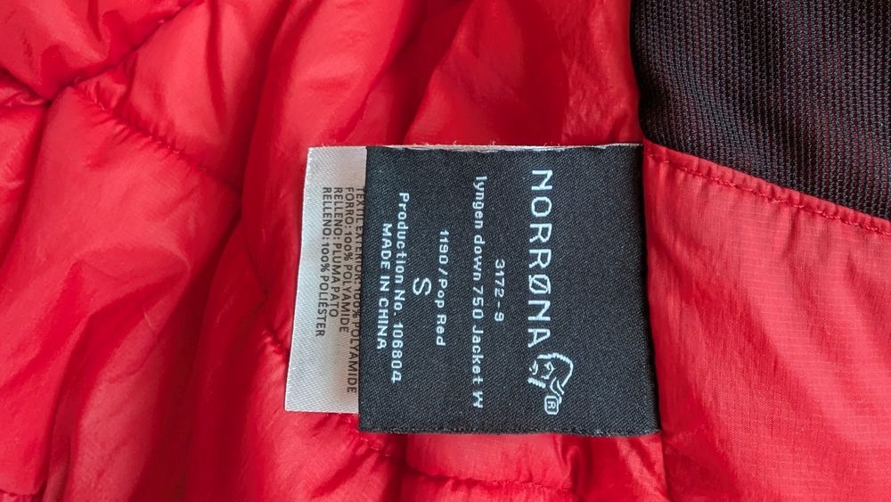 Kurtka puchowa Norrona Lyngen S-M