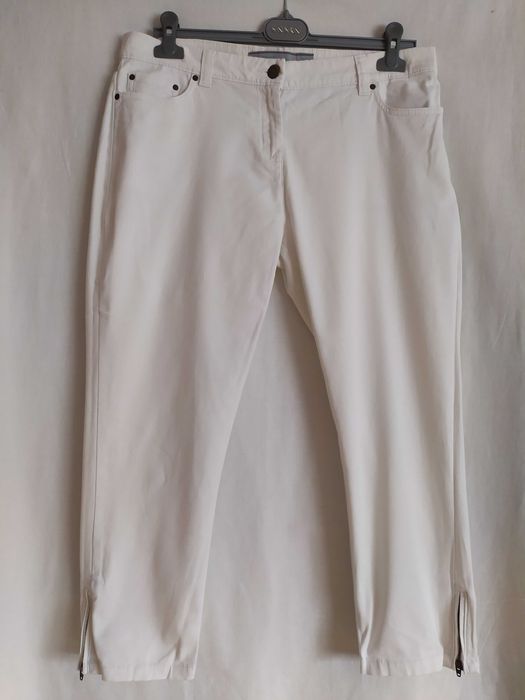 spodenki białe 7/8