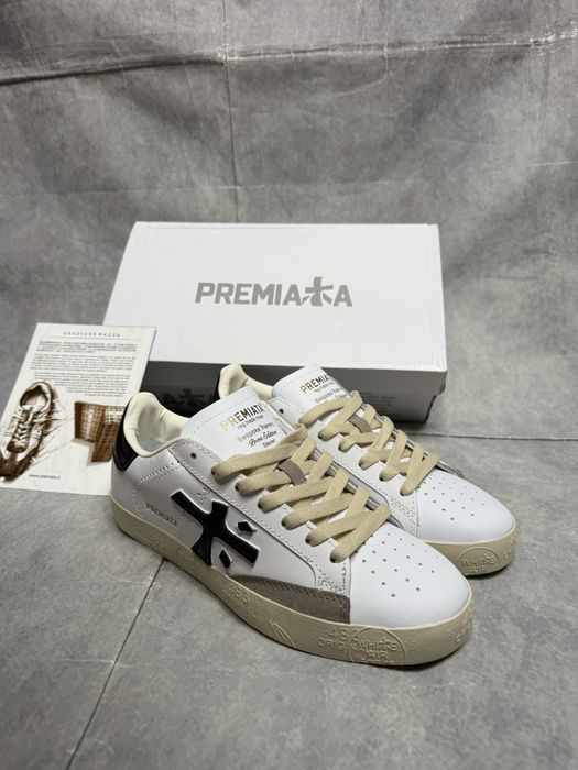 Кроссовки Premiata Lucy , Премиата , Black , White , 39 , 40
