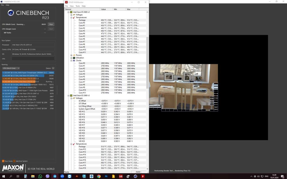 Потужний комп'ютер для 3D рендерингу та ігор (3ds Max, Corona Render)